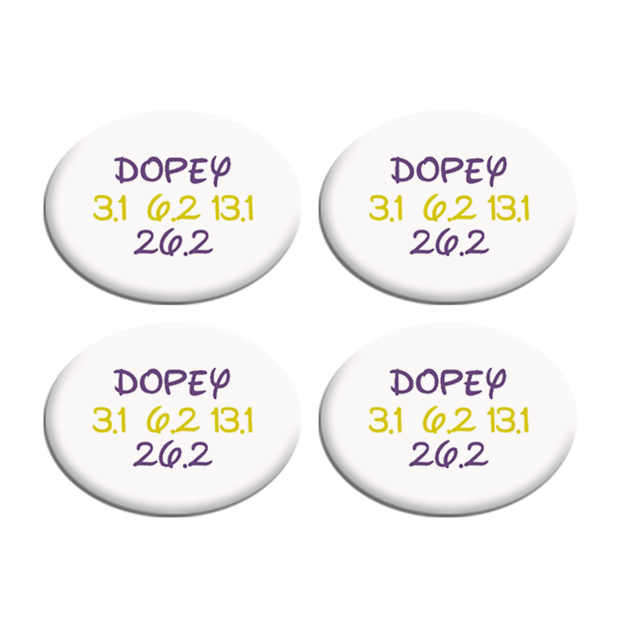 Dopey 3.1 6.2 13.1 26.2