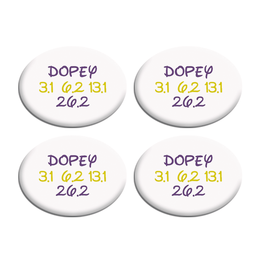 Dopey 3.1 6.2 13.1 26.2