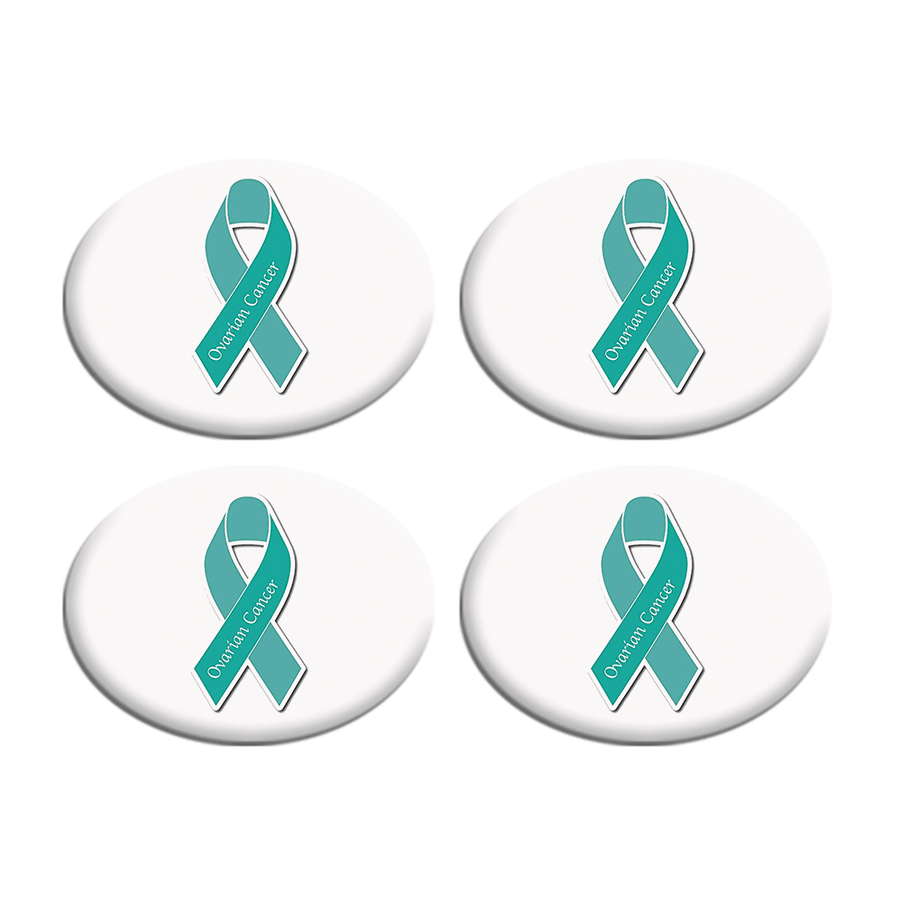 Ovarian Cancer Awareness Ribbon